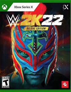 wwe 2k22 deluxe edition - xbox series x