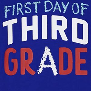 The Children's Place Boys School Graphic T-Shirt, First Day of Third Grade, Medium