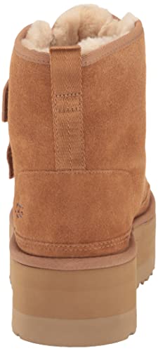 UGG Women's Neumel Platform Fashion Boot, Chestnut, 10