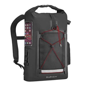 dradralee waterproof dry bag backpack, floating waterproof bag boating, kayak dry bag waterproof backpack 30l