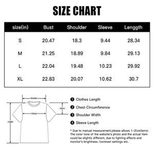 cpfm.xyz Lucky I See Ghosts T-Shirt Men's Hip Hop Street Graphic Oversize Crew Neck Short Sleeve Cotton Black