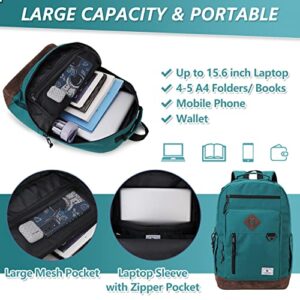 Backpack for Men Women,Vonxury Water-resistant 15.6 Inch Laptop Bookbag for School Work Travel