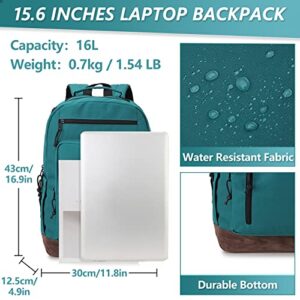 Backpack for Men Women,Vonxury Water-resistant 15.6 Inch Laptop Bookbag for School Work Travel
