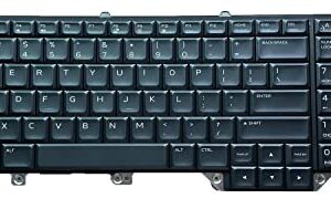 Sierra Blackmon Laptop Replacement Keyboard Compatible for Alienware DELL Alienware Area-51m R1 R2 A51m Perkey RGB Backlit Keyboard Series Black US Layout