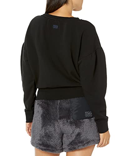 UGG Women's Tenley Crewneck, Black, Medium