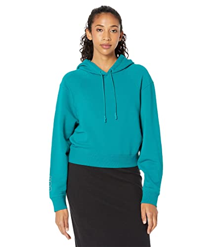 UGG Women's Mallory Cropped Hoodie, Flood, Large