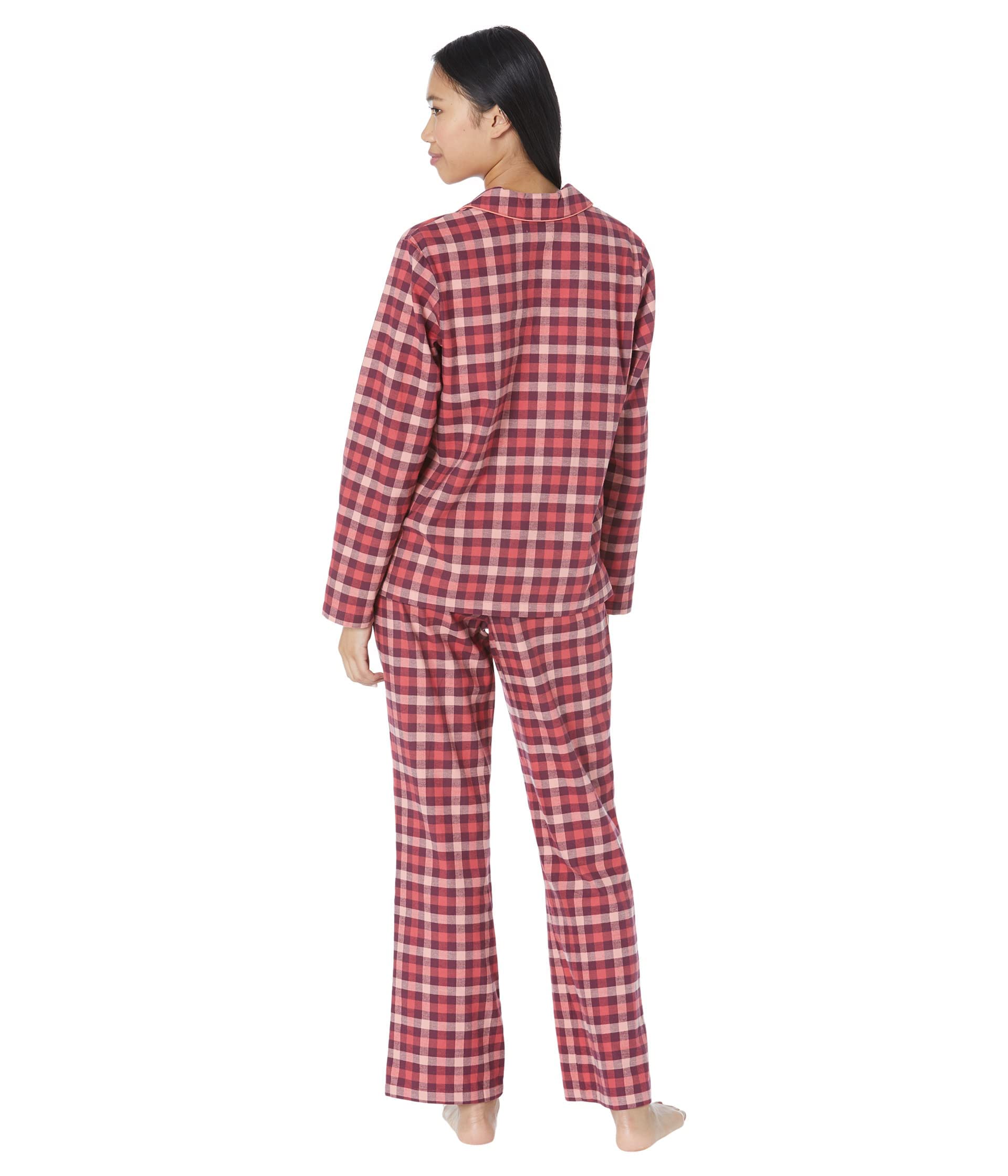 UGG Women's OPHILIA Set Woven Plaid, Flamenco Check, XL