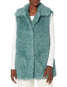 ugg women's tammie faux fur vest, aloe vera, xl