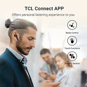 TCL 20 Pro 5G Unlocked Android Smartphone, 6GB+256GB, 4500mAh, Marine Blue & TCL MOVEAUDIO S600 True Wireless Earbuds, 32Hrs Playtime, Water Resistance,Grey