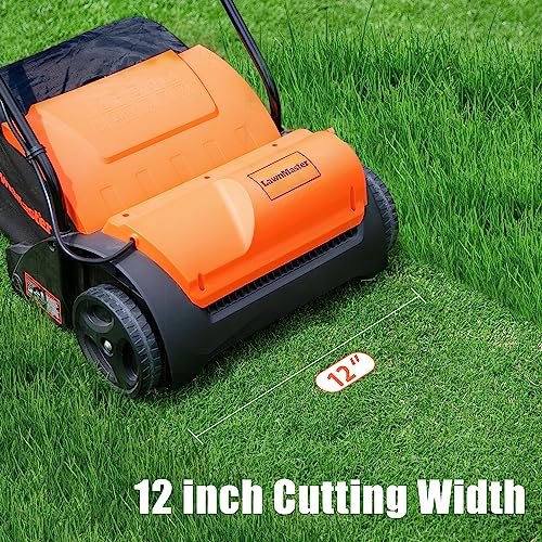 LawnMaster GV1212B Scarifier and Dethatcher 13-Inch 12AMP