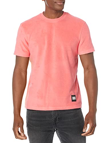 UGG Men's Mathew Ss Tee Fl, Peachy Pink, Medium