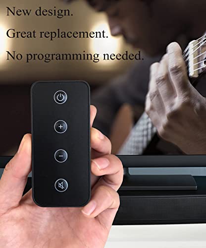 Replacement Remote Control for Bose Cinemate Series II IIGS 1SR 10 15; Bose Solo 5 10 15 Soundbar Speaker Cinemate GS II