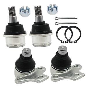 LOSTAR 4 x Ball Joint Kit Fits Can-Am 706200653 706200444 Outlander 800R Max 650 800 XT HO XMR LTD Upper Lower