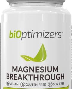 Magnesium Breakthrough Supplement 4.0 - Has 7 Forms of Magnesium: Glycinate, Malate, Citrate, and More - Natural Sleep and Brain Supplement - 30 Capsules