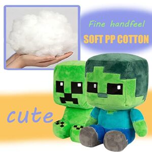 Zoarium Plush Animal Doll (2PCS), Soft Hug Pillow Zombie Toys, for Video Game Fans