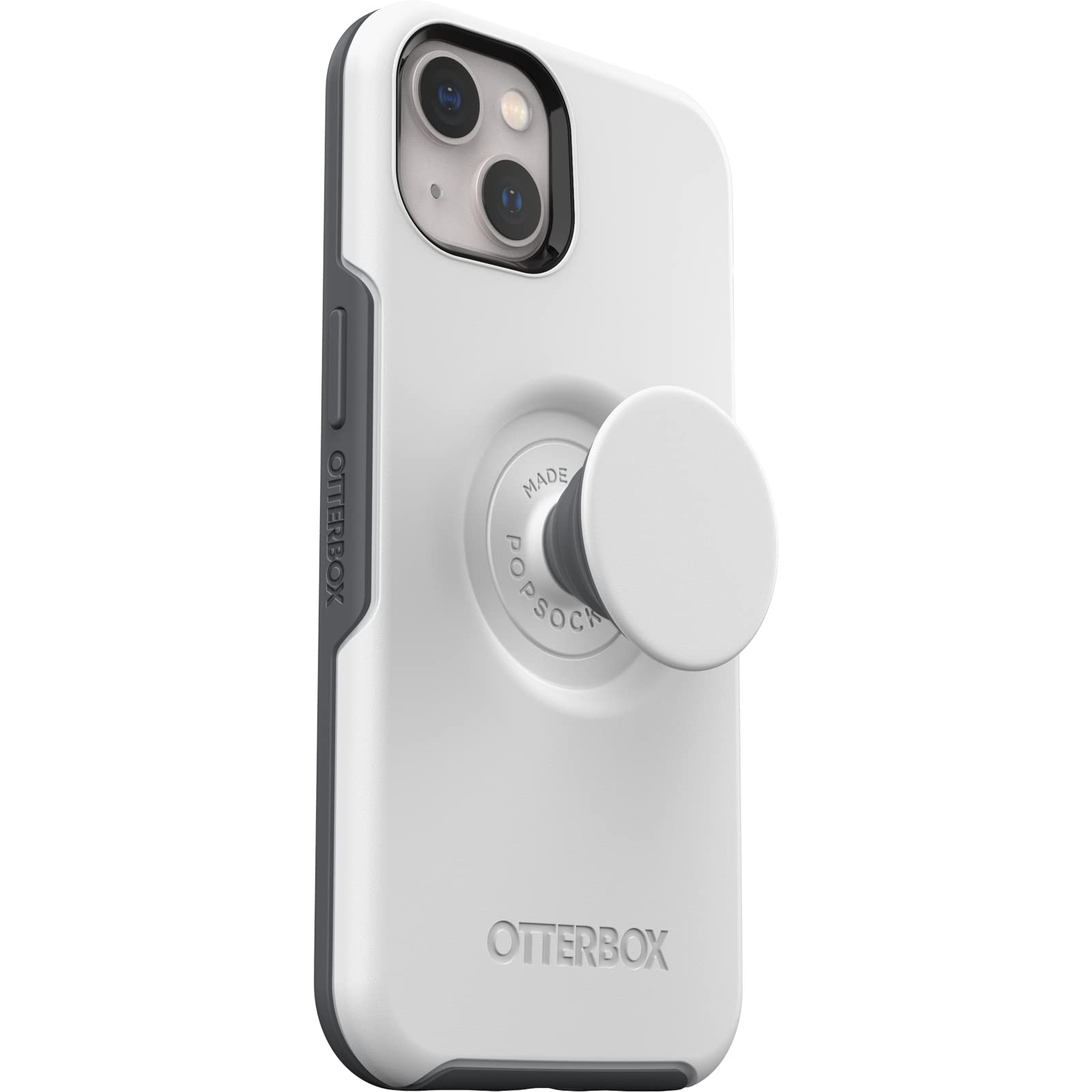 OtterBox Otter + POP Symmetry Series Case for iPhone 13 - Polar Vortex (White)