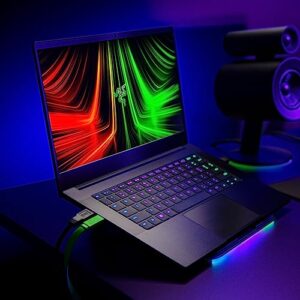 Razer Blade 14 Gaming Laptop: AMD Ryzen 9 6900HX CPU - NVIDIA GeForce RTX 3080 Ti - 14" QHD 165Hz - 16GB DDR5 RAM - 1TB PCIe SSD - Windows 11 - Ultra-Thin - CNC Aluminum - Chroma RGB