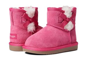 koolaburra by ugg unisex-child victoria mini boot, fandango pink, 7 toddler