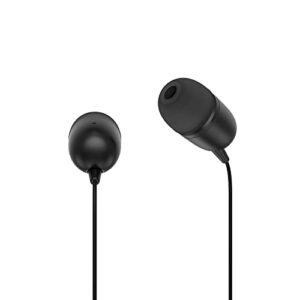 LG TONE Wireless Stereo Headset with Retractable Earbuds NP3, Black, Small