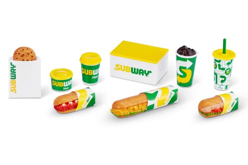 5 Surprise Foodie Mini Brands (2 Pack) by ZURU, Mystery Capsule Real Miniature Brands Collectibles, Fast Food Toys and Shopping Accessories