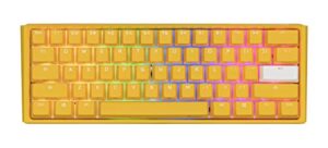 ducky one 3 mini yellow keyboard (cherry mx brown)