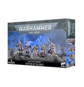 games workshop adeptus custodes - sisters of silence (9a edition)