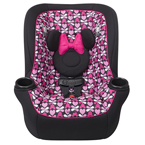 Disney Baby Onlook 2-in-1 Convertible Car Seat, Rear-Facing 5-40 pounds and Forward-Facing 22-40 pounds and up to 43 inches, Minnie Sweetheart