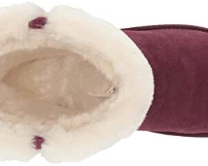 Koolaburra by UGG Women's Aubrei Short Fashion Boot, Plum, 7