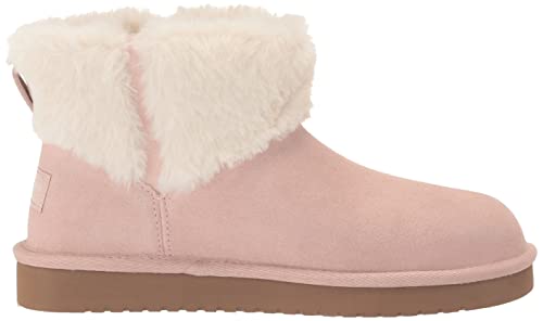 Koolaburra by UGG Women's Aubrei Mini Fashion Boot, Peach Whip, 12