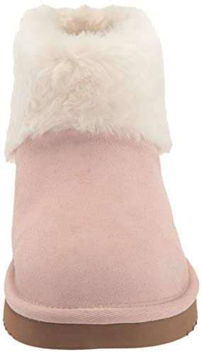 Koolaburra by UGG Women's Aubrei Mini Fashion Boot, Peach Whip, 12