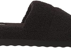 Koolaburra by UGG Women's PEACHEE Slide Slipper, Black, 8