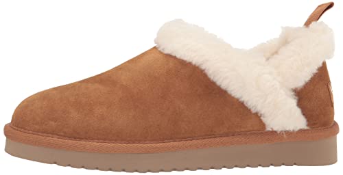 Koolaburra by UGG Women's ADVAY Slip-ON Fashion Boot, Chestnut, 8