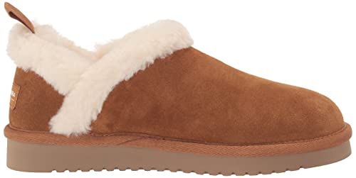 Koolaburra by UGG Women's ADVAY Slip-ON Fashion Boot, Chestnut, 8