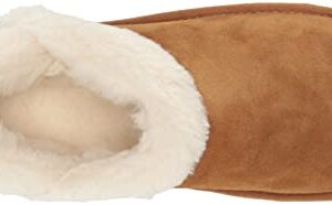 Koolaburra by UGG Women's ADVAY Slip-ON Fashion Boot, Chestnut, 8