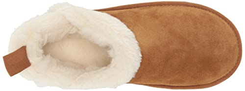 Koolaburra by UGG Women's ADVAY Slip-ON Fashion Boot, Chestnut, 8