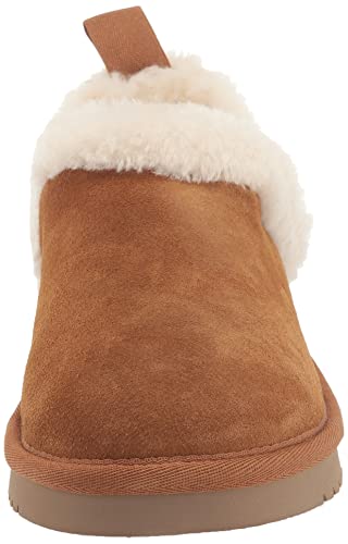 Koolaburra by UGG Women's ADVAY Slip-ON Fashion Boot, Chestnut, 8