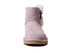 koolaburra by ugg women's victoria mini fashion boot, elderberry, 6