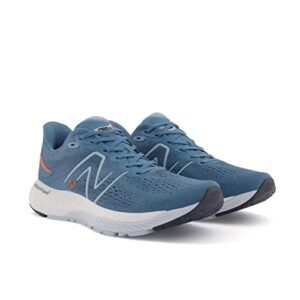 New Balance Men's Fresh Foam X 880 V12 Running Shoe, Spring Tide/Vibrant Orange/Morning Fog, 9.5