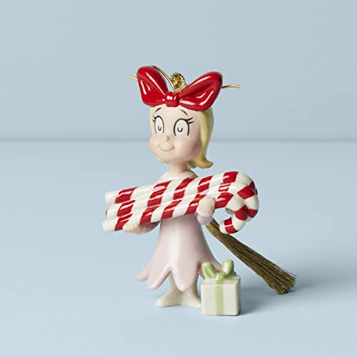 Lenox Cindy Lou Who Ornament, 0.27, Ivory