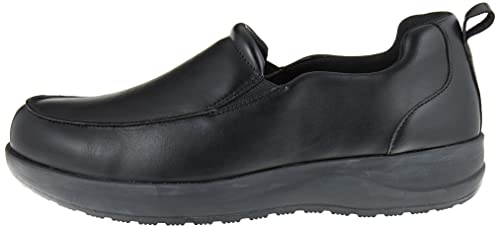 Amazon Essentials Men's Service Shoe, Black, 9.5