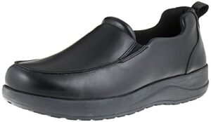 amazon essentials men's service shoe, black, 9.5