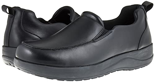 Amazon Essentials Men's Service Shoe, Black, 9.5