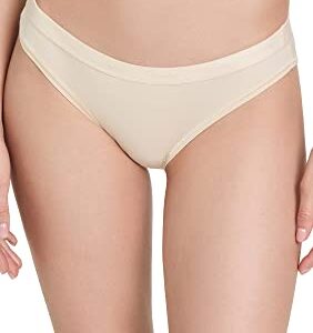 Calvin Klein Women's Form to Body Bikini Panty, Stone, 2X