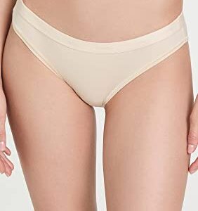 Calvin Klein Women's Form to Body Bikini Panty, Stone, 2X