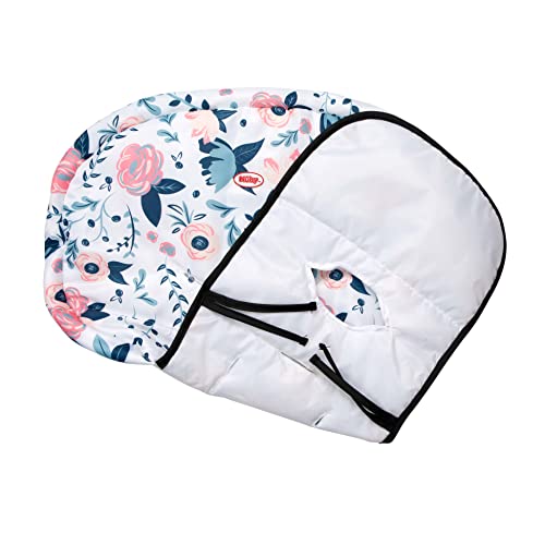 Nuby High Chair Cover Protecting from Spills and Crumbs, Water Resistant, Floral Print