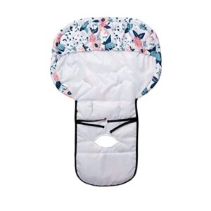 Nuby High Chair Cover Protecting from Spills and Crumbs, Water Resistant, Floral Print