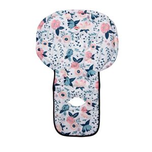 Nuby High Chair Cover Protecting from Spills and Crumbs, Water Resistant, Floral Print