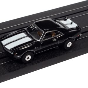 Auto World Thunderjet 1968 Chevrolet Camaro Z28 (Black) HO Scale Slot Car