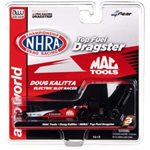 Auto World 4Gear NHRA R27 Doug Kalitta - Mac Tools Top Fuel Dragster HO Scale Slot Car