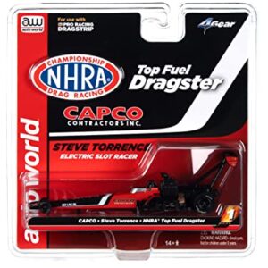 Auto World 4Gear NHRA R27 Steve Torrence - CAPCO Top Fuel Dragster HO Scale Slot Car